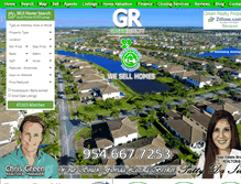 Tablet Screenshot of greenrealty.net